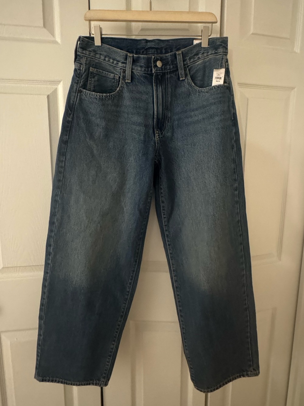 GAP Hailey Extra Baggy Jeans - Medium Blue Wash